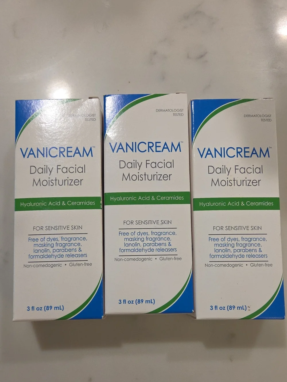 Vanicream Daily Facial Moisturizer 3 Pack